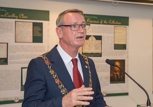 Lord Mayor of Cork Cllr. Fergal Dennehy