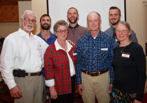 Donors Susan and Don MacCarthy, and families.