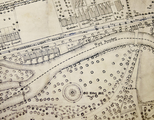 Portion of OS Map Cork City 1934
